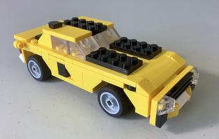 Набор LEGO MOC-74398 40468 Bumblebee Camaro
