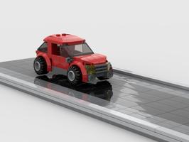 Набор LEGO MOC-74442 Road and Turn