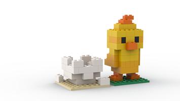 Набор LEGO MOC-74486 11011 Duckling
