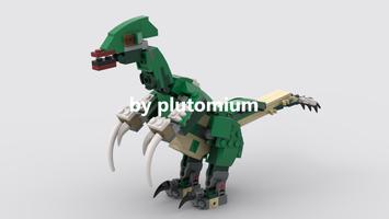 Набор LEGO MOC-74532 Therizinosaurus (LEGO 31058 Alternate)