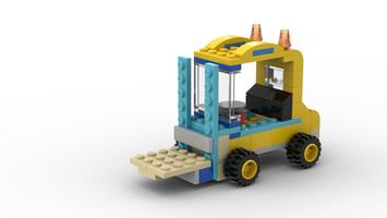 Набор LEGO MOC-74544 10698 Forklift