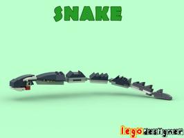 Набор LEGO MOC-74748 31088 Snake Alternate Build