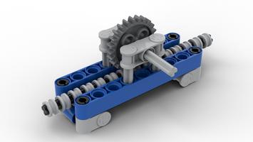 Набор LEGO MOC-74941 Axle Gear Rack Mechanism