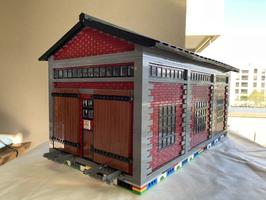 Набор LEGO MOC-75175 Train Engine Shed