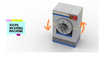 Набор LEGO MOC-75201 10698 Washing machine