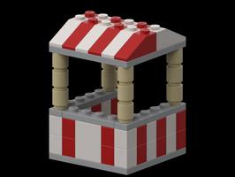 Набор LEGO MOC-75704 Market stall