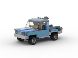 Набор LEGO Val and Earl from the Tremors movie.