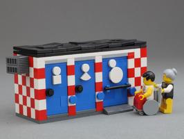 Набор LEGO Funfair Airport Toilet from LEGO Masters Denmark
