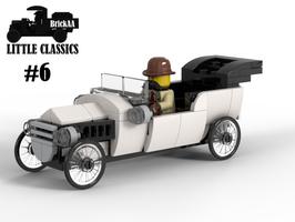 Набор LEGO MOC-76093 Little classics #6 - White car