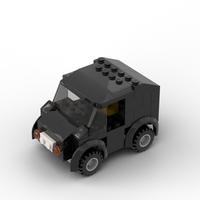 Набор LEGO MOC-76295 Black Car