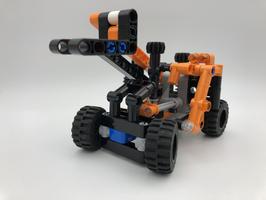Набор LEGO MOC-76362 Telehandler (Forklift)