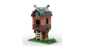 Набор LEGO MOC-76364 10698 Baba Yaga`s hut