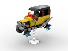 Набор LEGO MOC-76481 Flying Retro Car