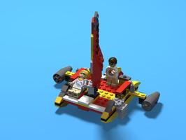 Набор LEGO MOC-76482 5866 alt buid - Sunny day on the sea