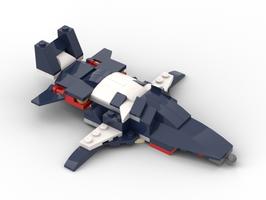 Набор LEGO MOC-76648 31088 Spaceship