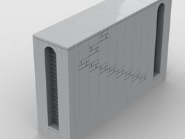 Набор LEGO MOC-76691 An Old wall