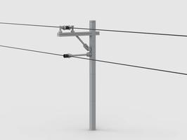 Набор LEGO Overhead Wire Single Track