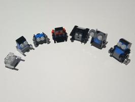 Набор LEGO MOC-76871 7 mini robots