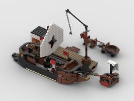 Набор LEGO MOC-77082 31109 alt ships & dock