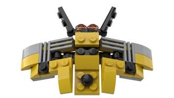 Набор LEGO MOC-77136 31014 Butterfly