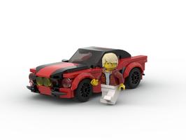Набор LEGO MOC-77435 Ford Mustang