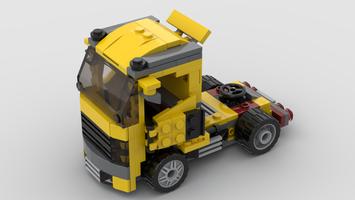 Набор LEGO MOC-77505 European Truck (LEGO 4939 Alternate)