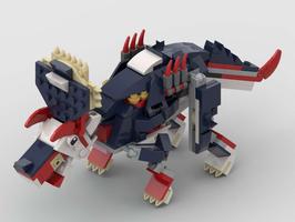 Набор LEGO MOC-77612 Triceratops (31088 Alt Build)
