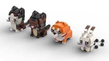 Набор LEGO MOC-77629 My Pets