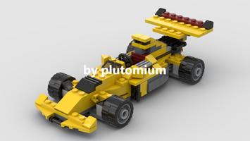 Набор LEGO MOC-77798 F1 Racer (LEGO 4939 Alternate)