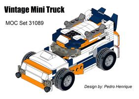Набор LEGO MOC-77830 Vintage Mini Truck - MOC 31089