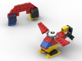 Набор LEGO MOC-77842 30472 Parrot Chopper