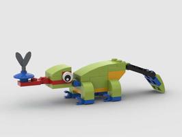 Набор LEGO Gecko Catching a Blue Fly