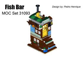 Набор LEGO MOC-78227 Fish Bar - MOC 31093