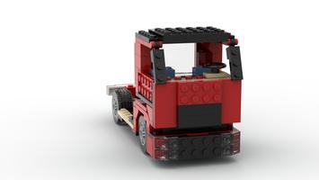 Набор LEGO MOC-78761 5867 Scuderia Ferrari Truck