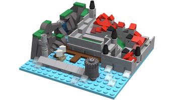 Набор LEGO MOC-78904 Micro Scale Castle by the Sea