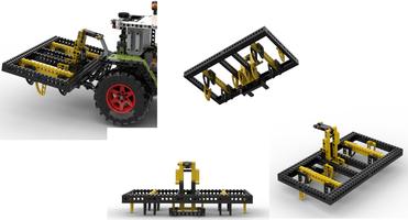 Набор LEGO MOC-78906 MOC Grubber/ Cultivator for Tractor
