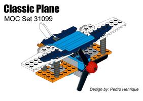 Набор LEGO MOC-79187 Classic Plane - MOC 31099