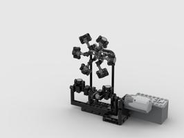 Набор LEGO MOC-79442 Lego Magnetic Worm Gear (Motorised Version)