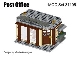Набор LEGO MOC-79588 Post Office - MOC 31105