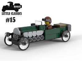 Набор LEGO MOC-79773 Little classics #15 - Green sports car