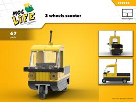 Набор LEGO MOC-79873 3 wheels scooter