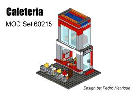 Набор LEGO MOC-80016 Cafeteria - MOC 60215