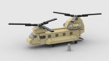 Набор LEGO Micro CH-47 Chinook | 1:80 FREE INSTRUCTIONS