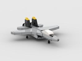 Набор LEGO MOC-80078 F-14 Tomcat