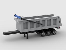Набор LEGO MOC-80182 End Dump trailer