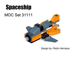 Набор LEGO MOC-80192 Spaceship - MOC 31111
