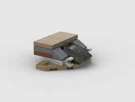 Набор LEGO MOC-80197 Desert Micro Fighter