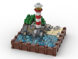 Набор LEGO MOC-80338 Lighthouse