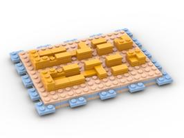Набор LEGO Frame Rack-MOC-62878-Upper Tail