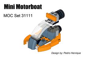 Набор LEGO Mini Motorboat